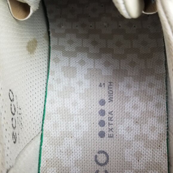 ✅Ecco Soft 7 HydroMax Grey Leather Spike-less Golf Shoes Womens EU 41 Extra Wide - Picture 2 of 12